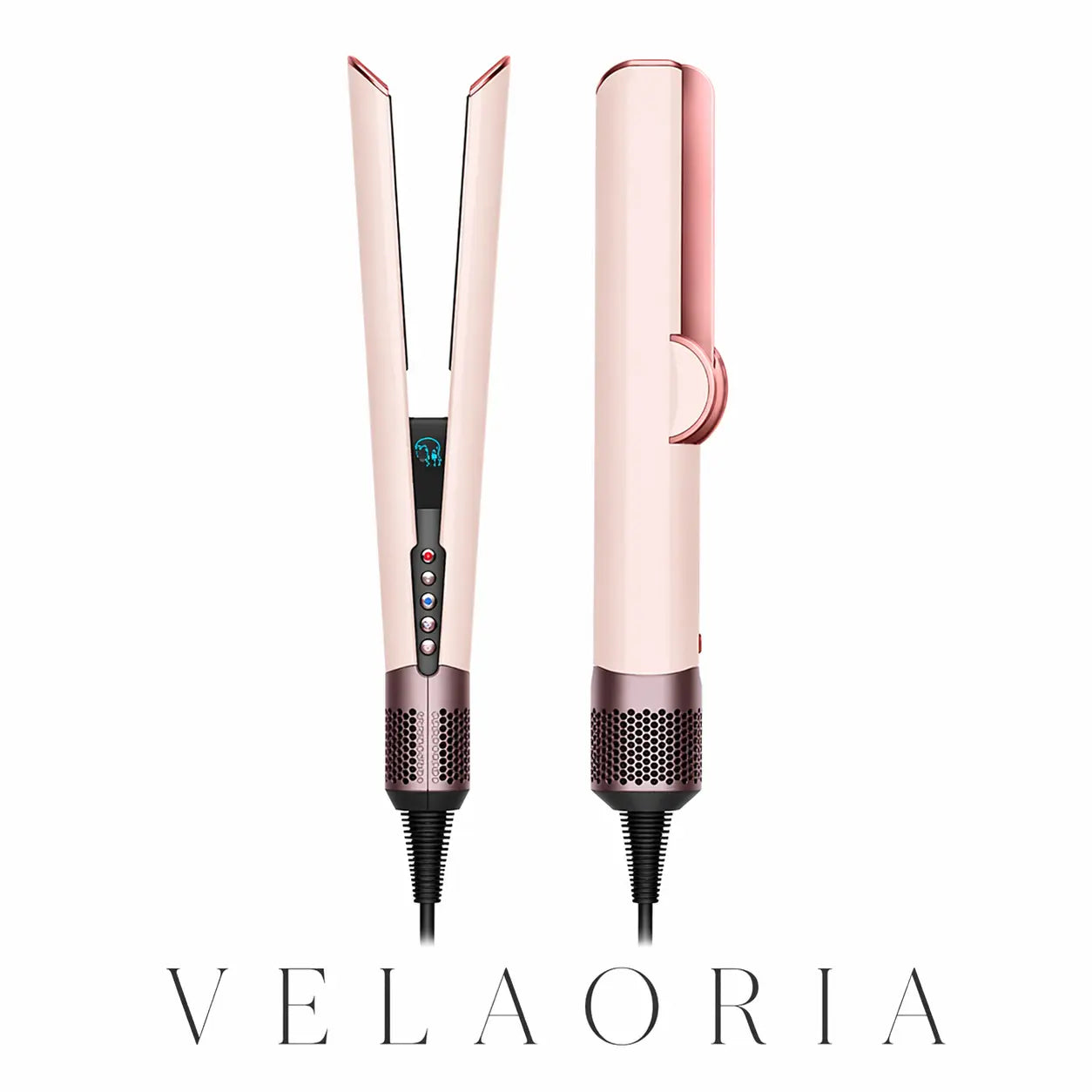Velaoria ÉS AirStraight Pro – Suszarko-Prostownica 2w1 z Przepływem Powietrza